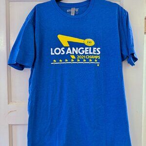 Breaking T Los Angeles Rams Super Bowl Mens T-shirt L